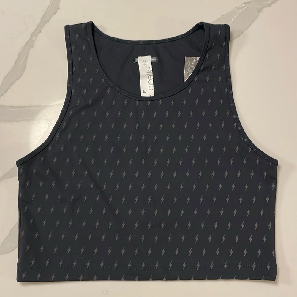 Oiselle Firecracker Crop